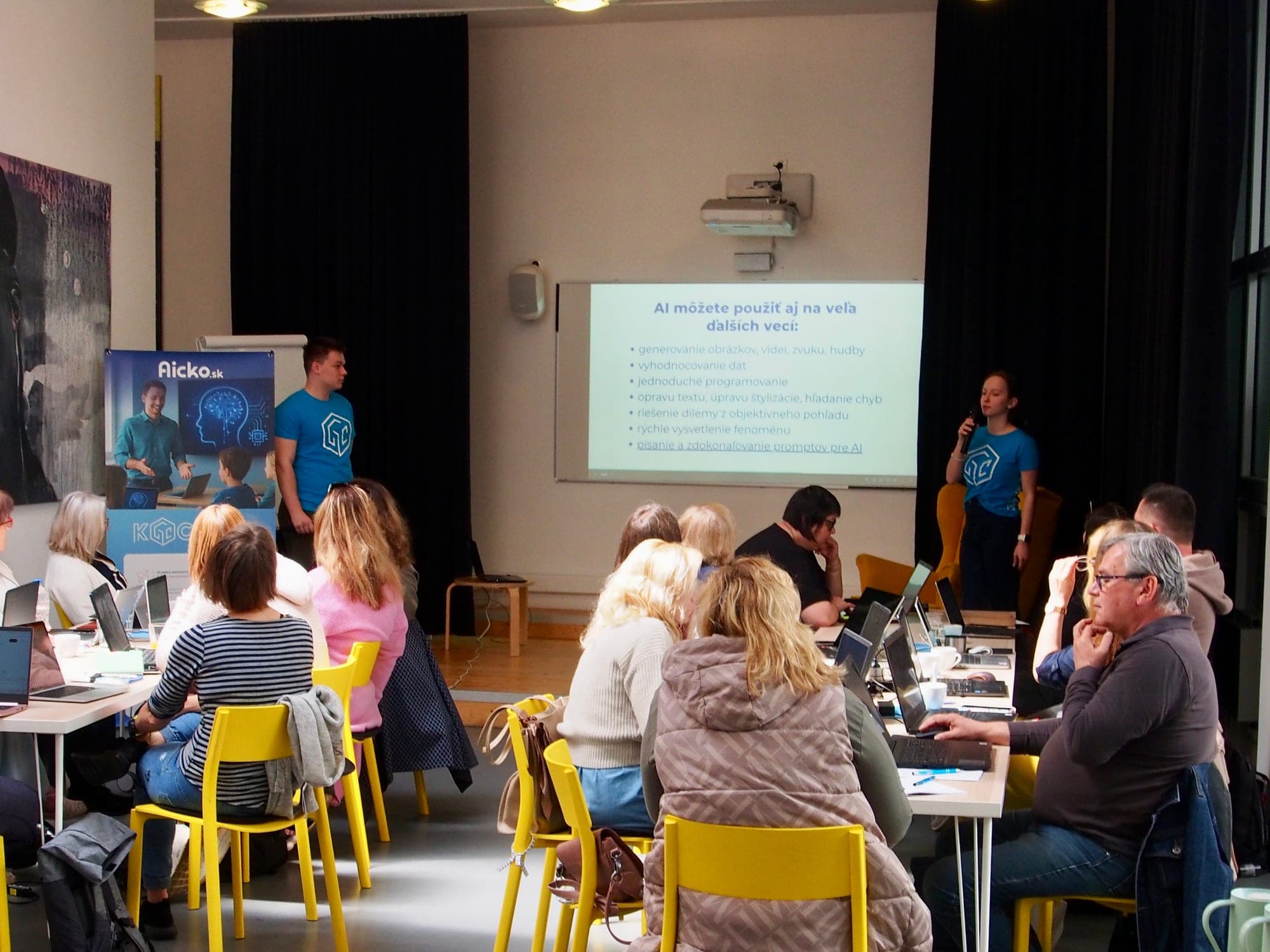 AI workshop pre učiteľov — Žilina