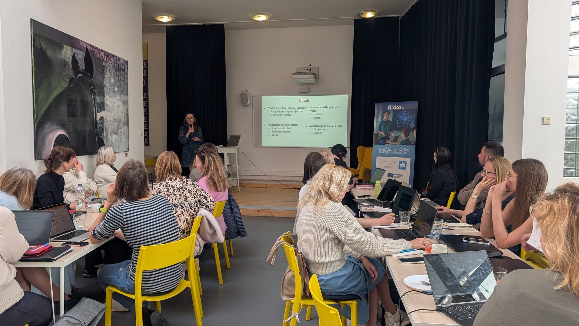 AI workshop pre učiteľov — Banská Bystrica